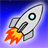 Space Rocket Meteor icon