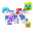smiling cubes icon