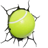 crazy tennis ball icon