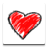 Doodle Heart icon