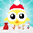 Christmas Chick Fly icon