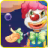 Game clown magic balls icon