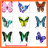 Top Butterflies Matching Games icon