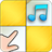 Piano tiles finger icon