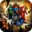 Super of man and bat icon