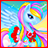 Ice Unicorn Princess Salon icon