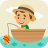 fishing funny icon