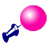 Bubble Pin Burst icon