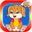 Caring Games Cute Puppy icon