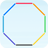 8 colors icon