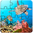 Fishes LWP + Games Puzzle icon