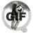 Husky Dog GIF Screen Locker icon