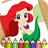 Mermaid Princess Coloring icon