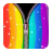 Rainbow Lock Screen Zipper icon