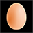 Egg tapping icon