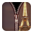 Paris Zipper Lock Screen icon