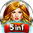 5 in 1 Girl Games icon