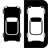 Couple Cars Drive icon