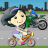 Bike Racer Girl icon
