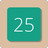 25Number icon