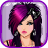 Emo dress up game icon