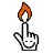 Finger On Fire icon