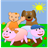 jumping pig Per friends icon