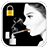 Girl Smoking Cigarette Lock icon