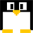 Square Penguin icon