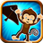 Stick Chimp Run Out-Line Runner icon