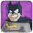 Talking Cavalier Batman icon