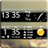 Smoked Glass Digital Weather Clock Small APK Download
