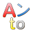 Alphabet to hiragana icon