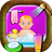 Baby Caring Brush And Bath icon