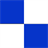 Blue and White icon