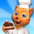 Cat Leo's Bakery Kitchen Game icon