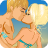 Kissing on a Beach icon