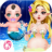 Mermaid Give Birth a Baby icon