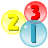 Number Bubbles icon