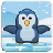 Penguin Fly Freezing Winter icon