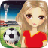 Pretty Girl Fashion Sport Coloring World - Paint And Draw Football For Kids Game 1.0