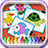 Puzzles and Coloring Games icon