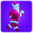 Santa Claus-Playing Snowballs F 1.2