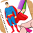 SuperHero Coloring icon