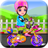 Little Girl New Bike icon