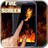 Fire on screen icon