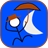 Fly me to the moon icon
