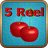 Five Reel Slot Machine icon