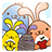 Tap the Bunny icon