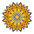 Mandala Colouring pages icon